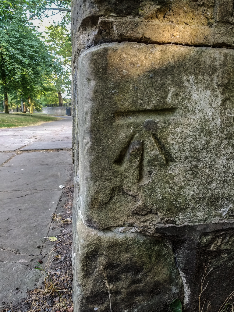 CUT BENCH MARK- OLD Pk. ROAD -1.jpg