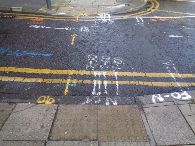 Junction of Merrion Place and Vicar Lane (taken Dec 10 2015).