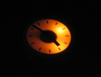 Clock in Merrion cinema