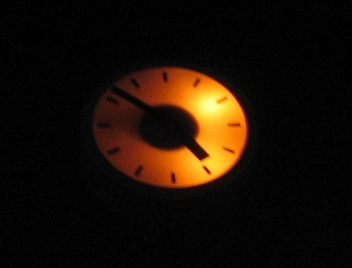 Clock in Merrion cinema