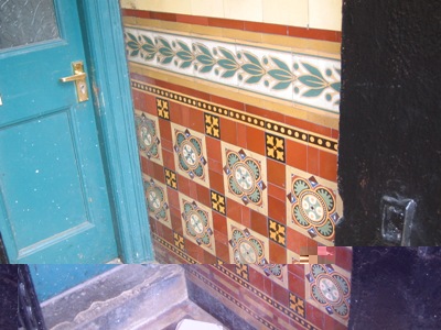Faience tiles