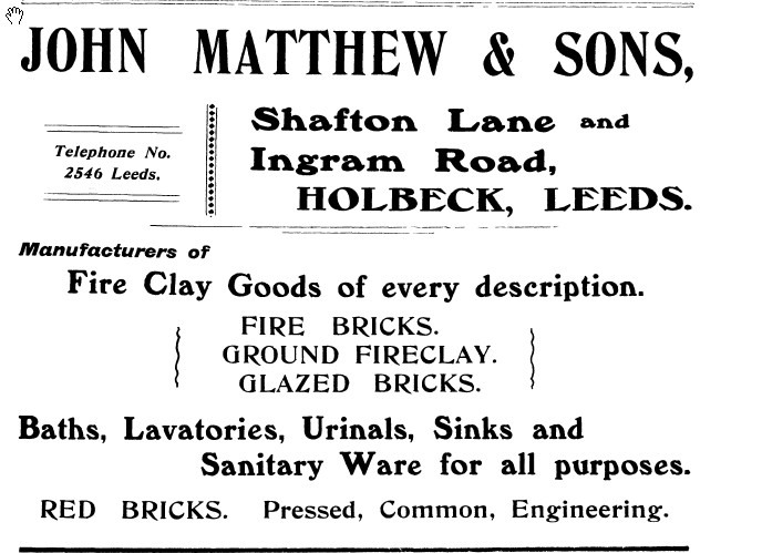 John Matthews advert from 1916 Kellys directory.jpg