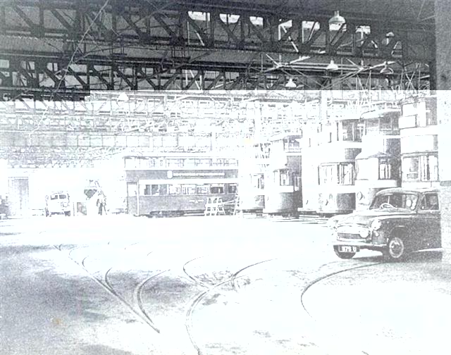 Interior of Tram Depot
