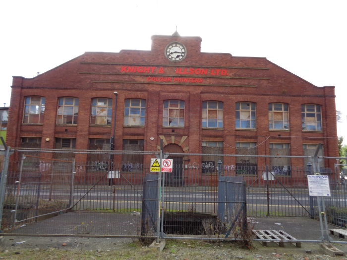 Knight &amp; Willson (?) printers on Water Lane (Taken Oct 20 2015)