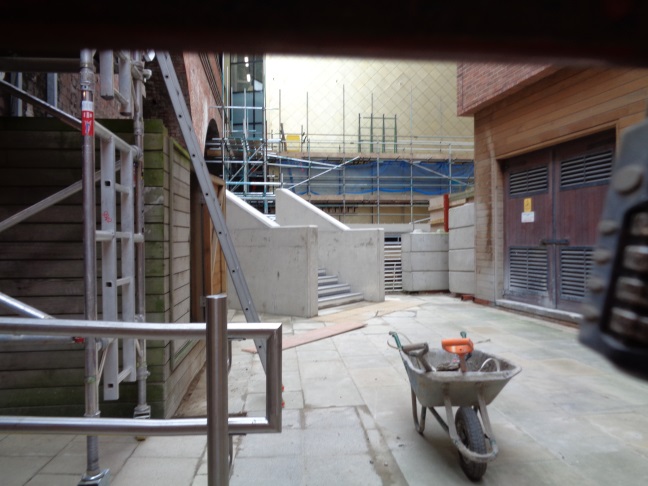 LSSE site work from Granary Wharf side (taken Nov 23 2015).