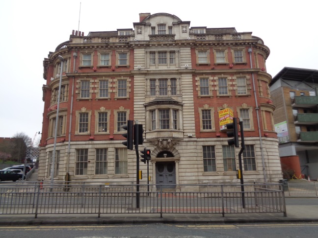 View of the old Dispensary taken across North Street (taken on  April 1 2016).