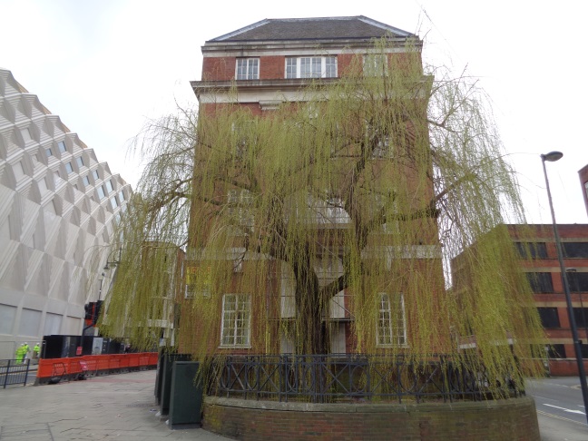 Building between Eastgate and Lady Lane (photo taken April 5 2016).
